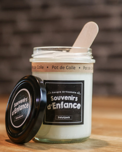 Bougie Pot de colle